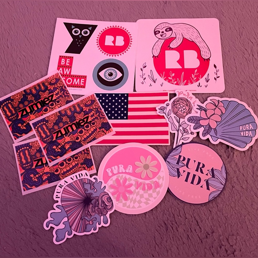 Cute Sticker Pack! 11 stickers